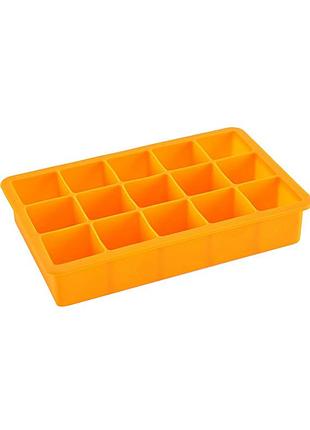 Силіконова форма для льоду cumenss ai-807 cube 15 orange