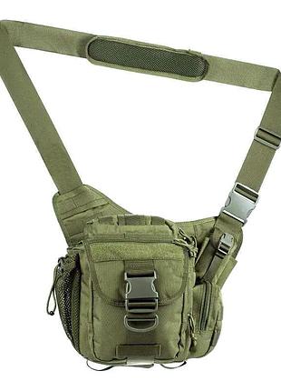 Сумка тактична через плече aokali outdoor a03 green