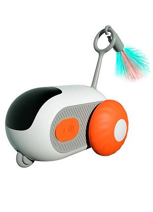 Игрушка для животных с дистанционным управлением бадминтон smart cat toy dt1126 orange