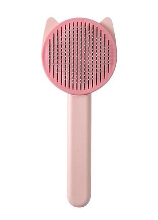 Гребінець для шерсті тварин taotaopets 07a3304 pink
