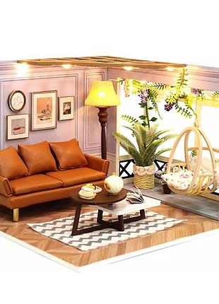 Ляльковий дім конструктор diy cute room h-025 warm moment