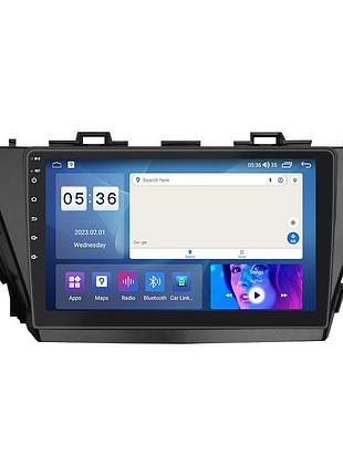Штатная магнитола lesko для toyota prius v (+) i рестайлинг (zvw40/41) 2014-2021 экран 9" 2/32gb carplay 4g wi-fi gps prime