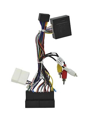 Адаптер штатного усилителя feeldo hyundai elantra 2015-2019 azera 2011-2016 kia sportage 2010-2014 can-bus (6499)