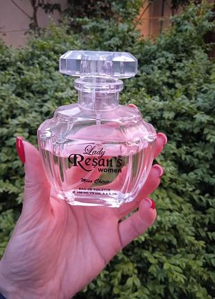 Туалетная вода ledi resans 100 mk ,остаток на фото