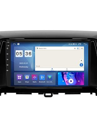 Штатная магнитола lesko для mitsubishi eclipse cross i рестайлинг 2020-н.в. экран 9" 2/32gb carplay 4g wi-fi gps prime