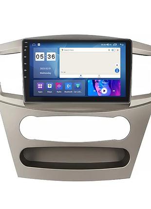 Штатная магнитола lesko для mitsubishi galant ix рестайлинг 2006-2008 экран 9" 2/32gb carplay 4g wi-fi gps prime