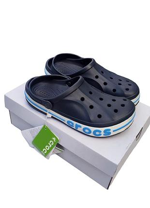 Кроксы crocs синие 3