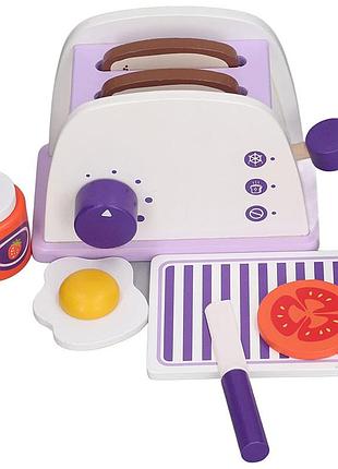 Дитячий кухонний набір dl-56682 "kitchenware" toaster