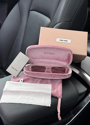 Жіночі окуляри miu pink mu b07s 53/17/145 e201 fe60v