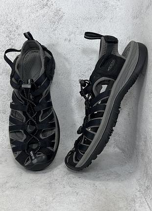 Сандалі жіночі чорні водостійкі keen whisper