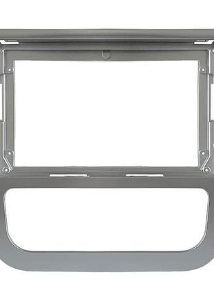 Перехідна рамка volkswagen scirocco 2009-2014 manual ac (7560) 9" silver