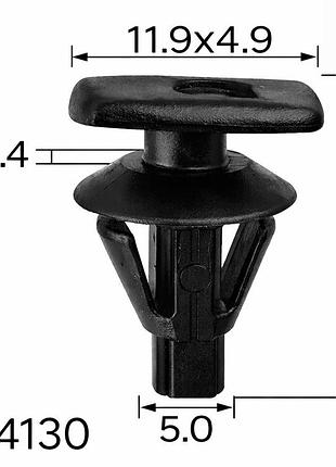 Клипсы c4130 уплотнитель двери acura/honda/lexus/toyota 4l0837485 (уп. 100 шт.)