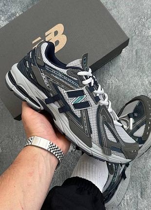 Кроссовки new balance 1906a grey navy