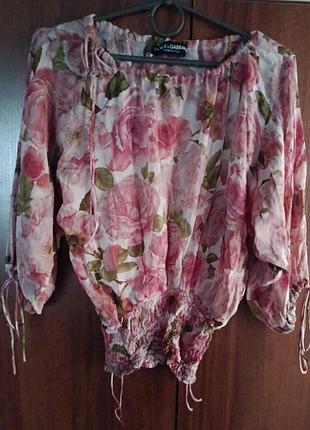 Блуза dolce & gabbana vintage original