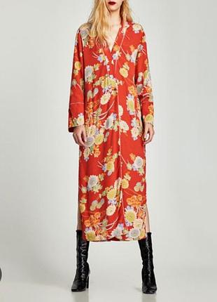 Кимоно туника халат zara