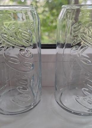 Стаканы coca cola прозрачные, 300мл