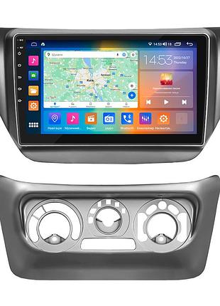 Штатная магнитола lesko для mitsubishi lancer evolution ix 2005-2007 экран 9" 2/32gb carplay 4g wi-fi gps prime