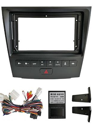 Переходной штатный комплект с проводкой lexus gs300 s190 gs350 gs400 gs430 gs450h gs460 2004-2011 (1234-282) 9" + canbus