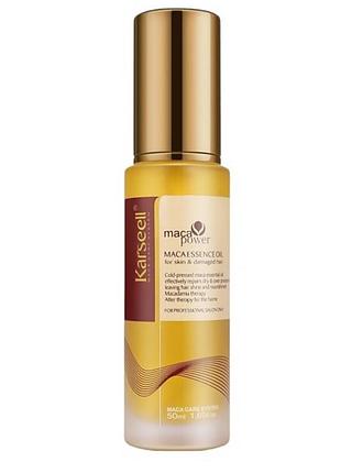 Аргановое масло karseell мaca essence oil сыворотка для восстановления поврежденных волос 50 мл