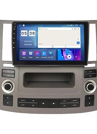 Штатная магнитола lesko для infiniti fx i (s50) рестайлинг 2006-2009 экран 9" 4/64gb carplay 4g wi-fi gps prime