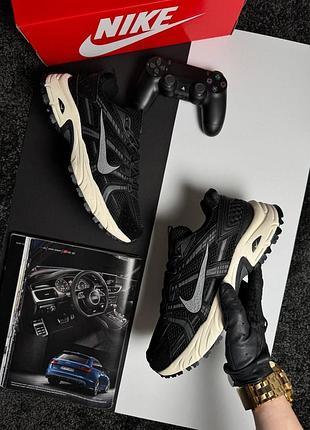 Nike v2k black beige 2