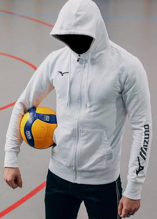Спортивна кофта mizuno terry fz