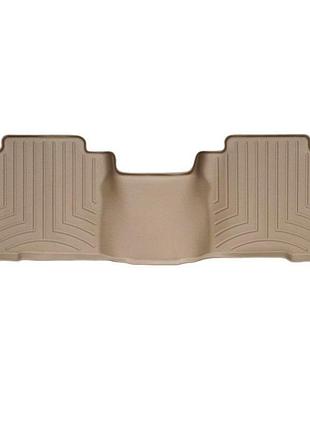 Коврики в салон toyota land cruiser 200/lexus lx570 2007-, с бортом, задние, бежевые, weathertech 451572
