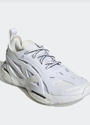 Женские белые кроссовки adidas by stella mccartney solarglide