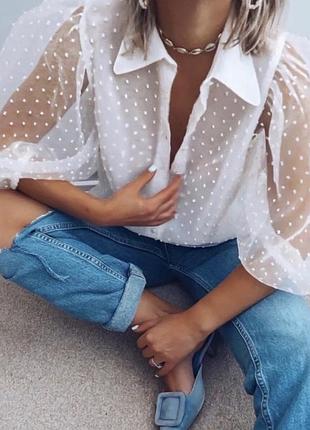 Zara жіноча розкішна блуза з органзи р. s оригінал нова з бірками зара