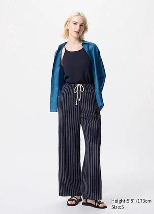 Брюки/брюки с льном, uniqlo, xl