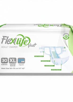 Памперси для дорослих flexi life plus xl
