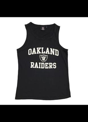 Майка oakland raiders nfl, черная, размер xxl оригінал