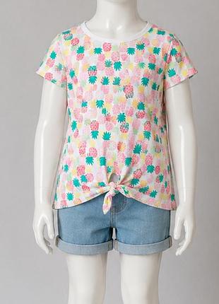 Футболка с ананасами , george 6-7 лет
