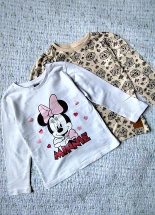 Лонгслів disney, fox&bunny 98-104р футболка