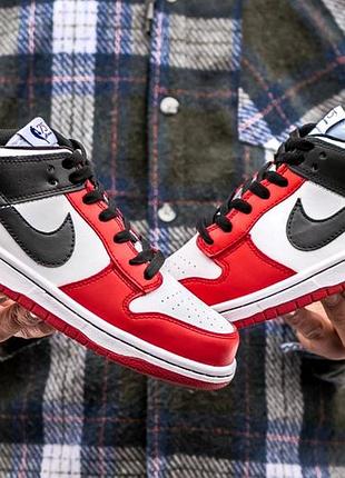 Nike sb dunk black\red 5