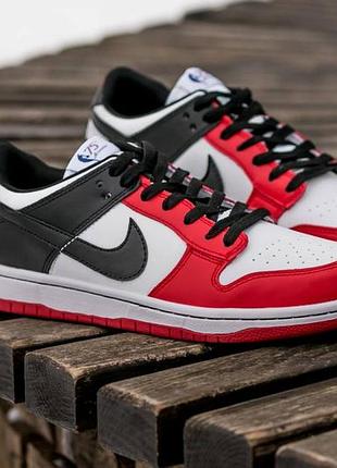 Nike sb dunk black\red 6