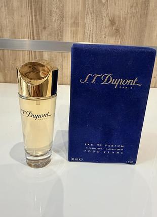 Dupont pour femme парфумована вода 30 мл, оригінал