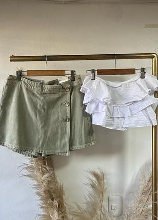 Топ з воланами zara