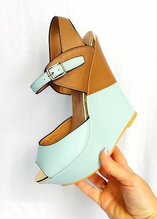 Женские босоножки на платформе и танкетке centr shoes