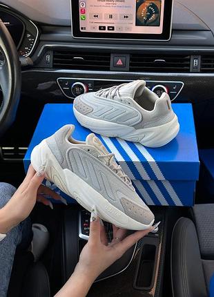 🌺женские кроссовки adidas ozelia light grey w