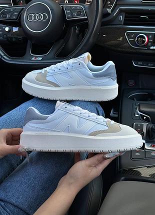 🌺жіночі кросівки new balance ct302 white gray