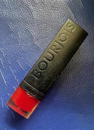Дзеркальну зволожувальну помаду для губ bourjois rouge edition