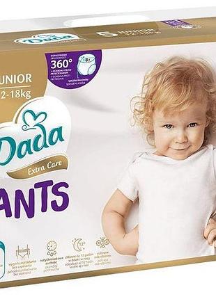 Підгузки-трусики dada extra care pants 5 (12-18 кг) 42 шт