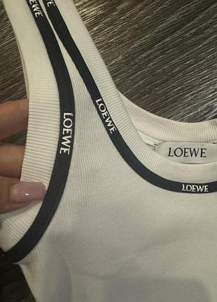 Сукня біла loewe 3