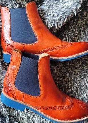 Жіночі демісезонні челсі з натуральної шкіри melvin&hamilton 41 розмір