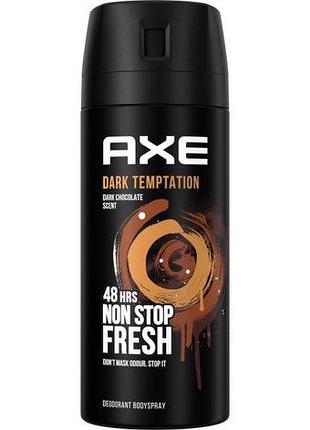 Дезодорант-спрей для чоловіків axe dark temptation 150 мл
