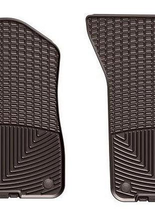 Коврики в салон audi q7 2015-/q8 2018-, передние, какао, weathertech w376co