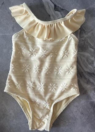 Купальник із рюшами від primark 💛