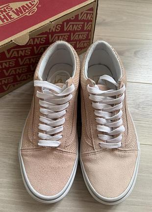 Vans old skool metallic dots rose/span кеди шкіряні р.39