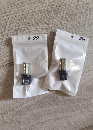 Led лампа авто jhb20-10 t20-5050-18smd 12v 252l w21/5w white білий 14*8584